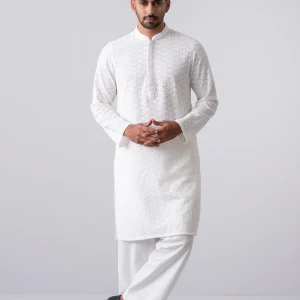 Regular Fit Semi-Formal Cotton Panjabi