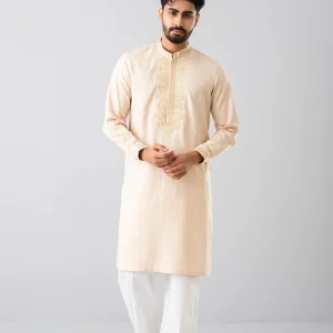 Regular Fit Embroidered Panjabi